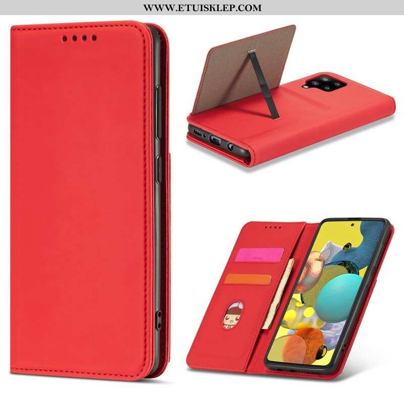 Etui Na Telefon do Samsung Galaxy A42 5G Etui Folio Stojak Na Karty